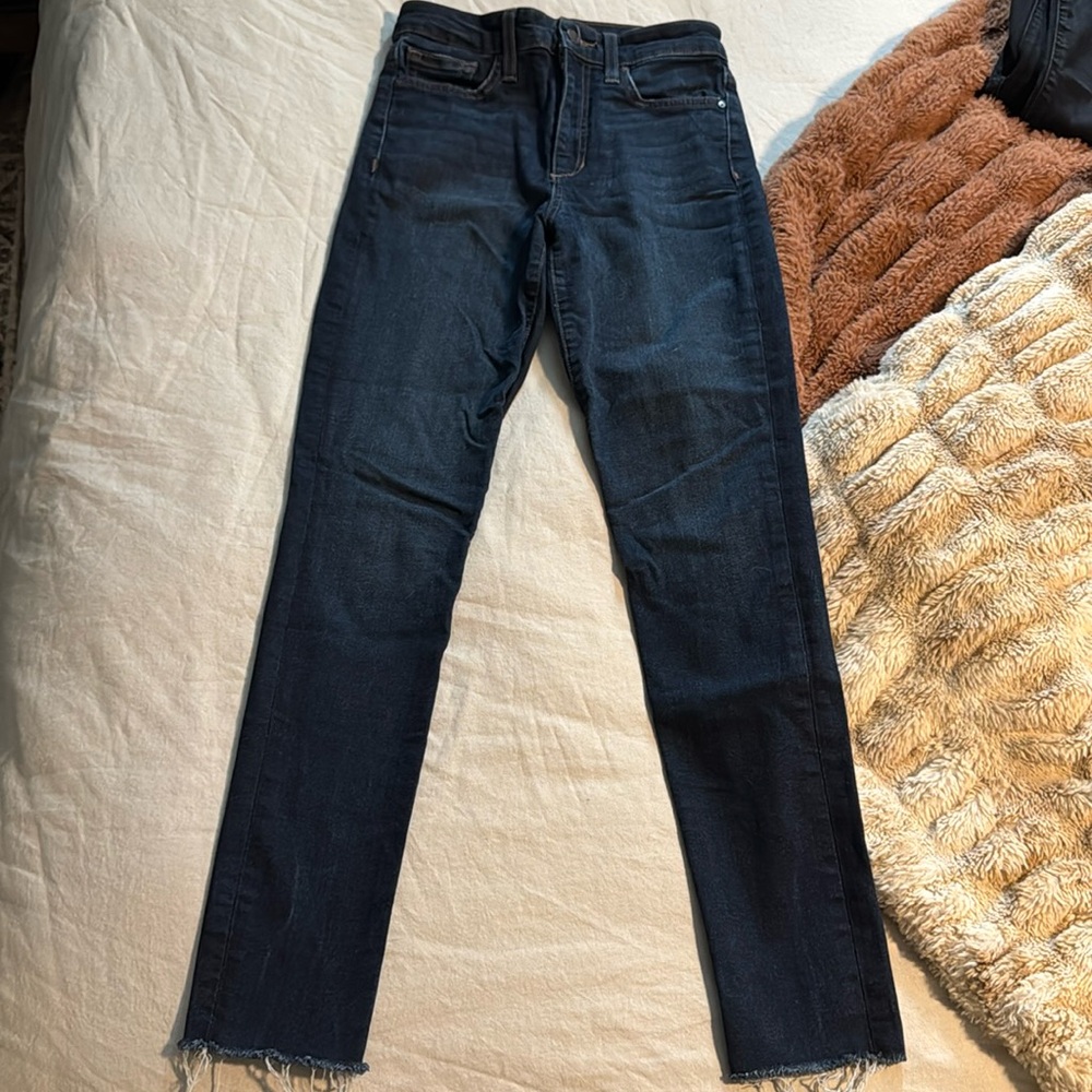 Joes high rise skinny ankle jeans size 25 regular